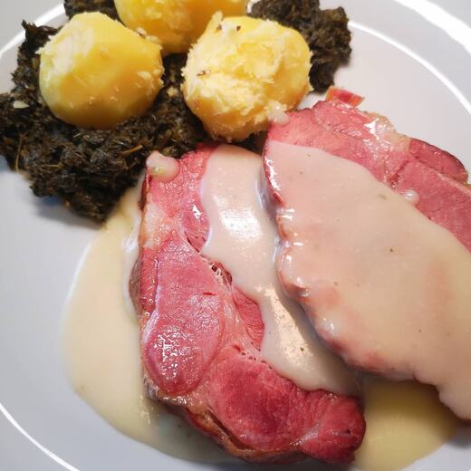 Deftiges Mittagessen zum Montag