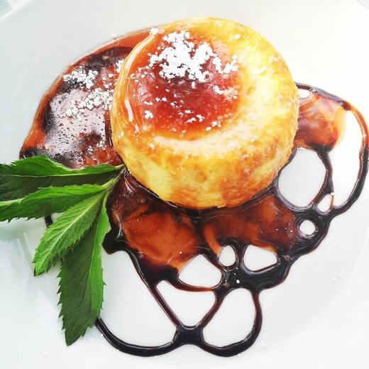 Mini Quarkkuchen im Glas gebacken