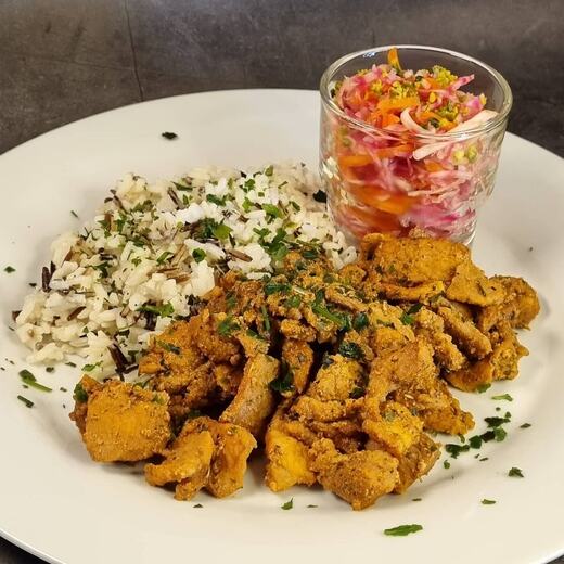 Gyros mit Langkorn- & Wildreis
