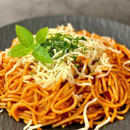 Spaghetti in fruchtiger Tomatensoße gehen doch immer