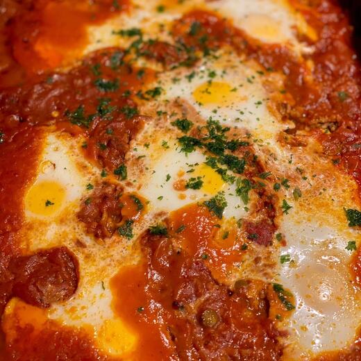 Abendessen aus dem Backofen