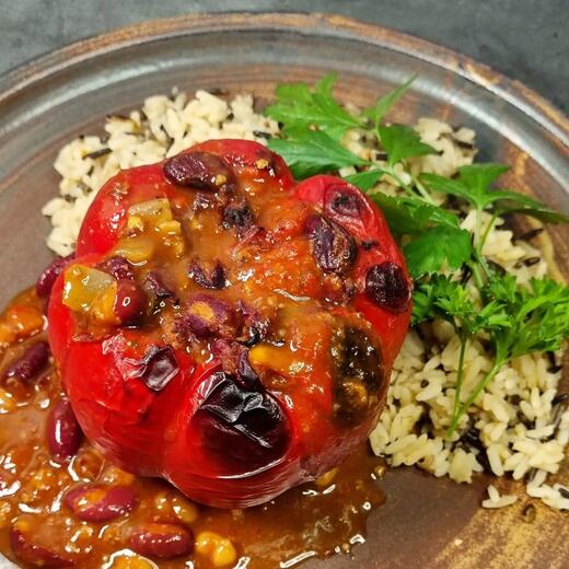 Chili con Carne mit Wildreis