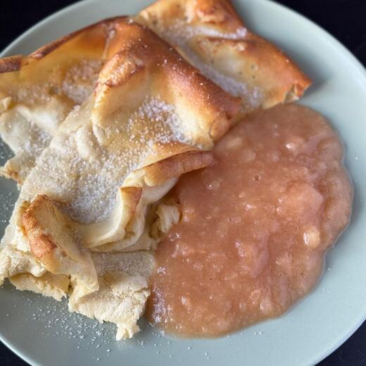 Eierkuchen aus dem Backofen | Du brauchst für 1 Blech