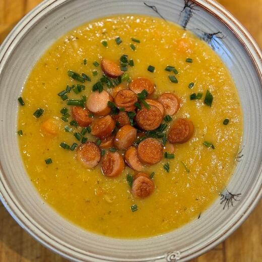 Kartoffel-Sellerie-Suppe